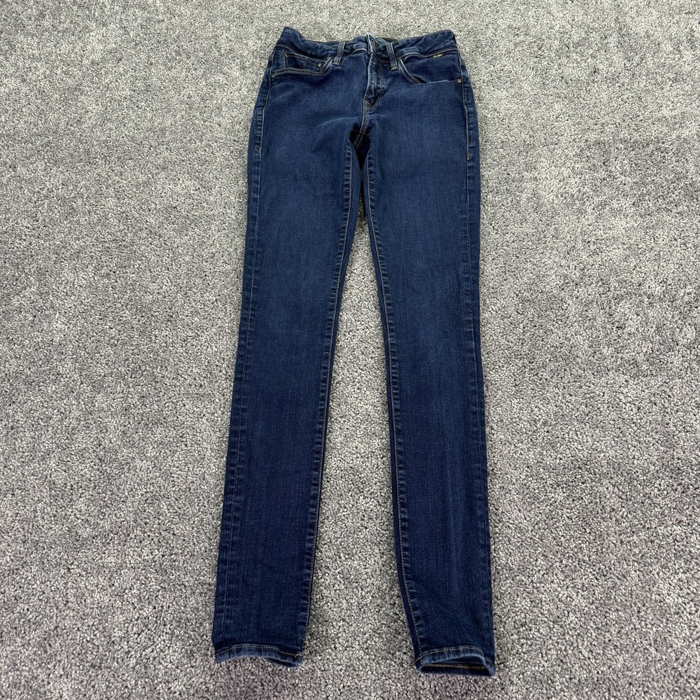 Mavi Gold Jeans Womens 26x32 Blue Alexa Skinny Denim Dark Wash Stretch Casual